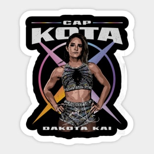 Dakota Kai Cap Kota Sticker